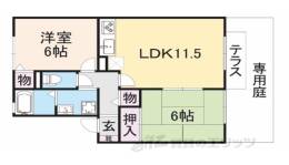 アルカディア　Ａ棟間取り図面