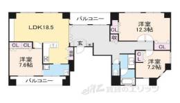 ＣｏＣｏ五条大宮間取り図面