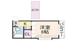 キャッスル若草間取り図面