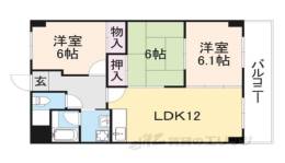 フルール南鈴原間取り図面