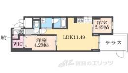 ディアコート野村間取り図面
