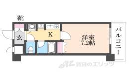 ベラジオ五条烏丸間取り図面