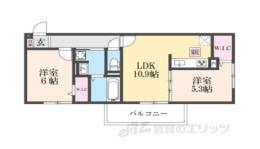 ルーセント伏見稲荷間取り図面