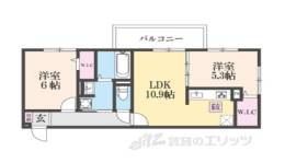 ルーセント伏見稲荷間取り図面