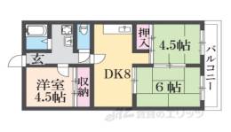 法隆寺マンション１間取り図面