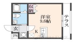 フラッティ北山２間取り図面