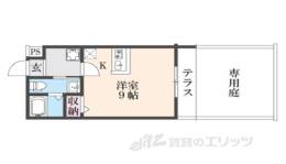 フラッティ北山２間取り図面