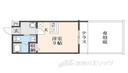 フラッティ北山２間取り図面