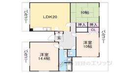 HARAマンション間取り図面