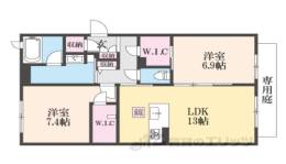 エトワール伏見間取り図面