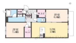 エトワール伏見間取り図面