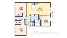 エトワール伏見間取り図面