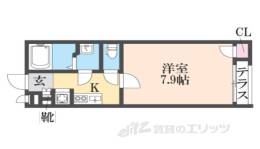 クレイノエスペランサ　トワ間取り図面