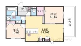 Ｍａｉｓｏｎ　Ｌｏｔｕｓ　Ｔｏｊｉ間取り図面