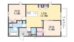 Ｍａｉｓｏｎ　Ｌｏｔｕｓ　Ｔｏｊｉ間取り図面