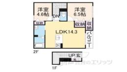フィオリータ西今間取り図面