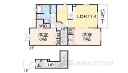 ベル　ファミーユ３1番館間取り図面