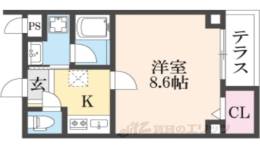 ソリティア桃谷間取り図面