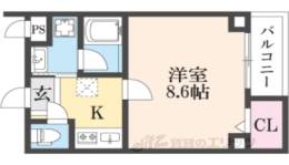 ソリティア桃谷間取り図面