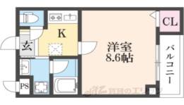 ソリティア桃谷間取り図面