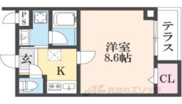 ソリティア桃谷間取り図面