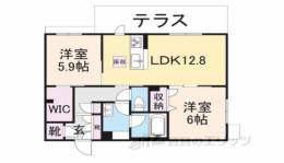 シャーメゾン　カーサレジオ間取り図面