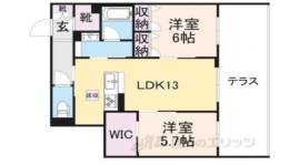 シャーメゾン　カーサレジオ間取り図面