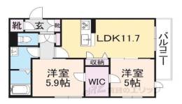 Ｓｈａｍａｉｓｏｎ　Ｆｕｓｏ間取り図面