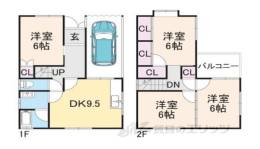 貸家間取り図面
