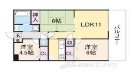 ダイアパレス香里園プライムスクエア間取り図面