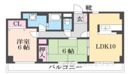 ヴィラ大鹿間取り図面