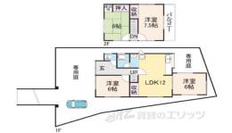 貸家間取り図面