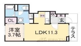 コート鶴田間取り図面