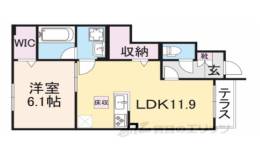 グランドサンパール間取り図面