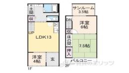 貸家間取り図面
