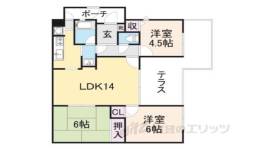 サンコスモ生駒間取り図面
