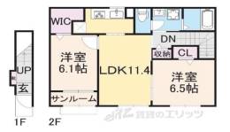 パーク・エノコダ間取り図面
