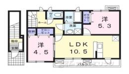 フィオレ・コート１間取り図面