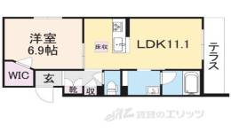 シャーメゾン　Ｌｅａｆ間取り図面
