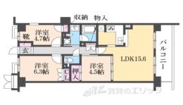 ウィングコート伊丹大野間取り図面