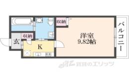 GLADVIS二条式部間取り図面