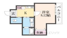 GLADVIS二条式部間取り図面