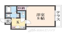 GLADVIS二条式部間取り図面