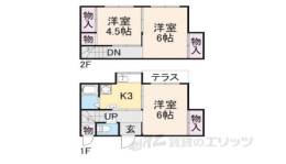 ヴィラナリー米原３号棟間取り図面
