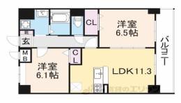 グラシス池尻間取り図面
