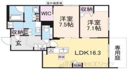 グランメゾン御所南間取り図面