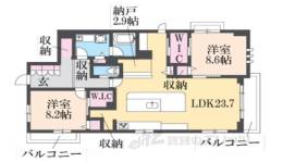 グランメゾン御所南間取り図面