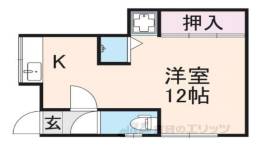 八坂町アパート間取り図面