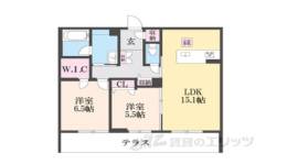 プラート　キアリノ間取り図面