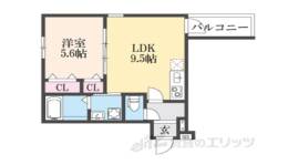 フジパレス瓜生堂２番館間取り図面